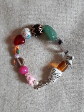 Handcrafted Multicolour Beaded Bracelet
